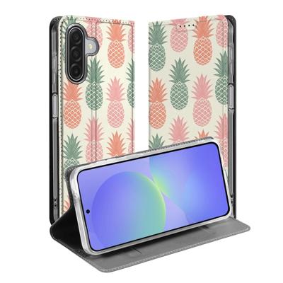 Book Case Samsung Galaxy A17 Ananas