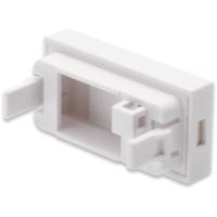 Digitus DN-93802-1-SH Frameplaat Enkelvoudig Wit Digitus DN-93802-1-SH Frameplaat Enkelvoudig Wit