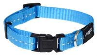 Rogz for dogs nitelife halsband turquoise (11 MMX20-32 CM) - thumbnail