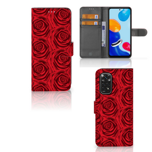 Xiaomi Redmi Note 11/11S Hoesje Red Roses