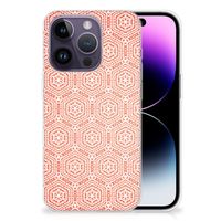 Apple iPhone 14 Pro TPU bumper Pattern Orange - thumbnail