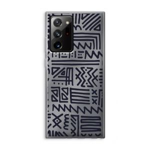 Marrakech print: Samsung Galaxy Note 20 Ultra / Note 20 Ultra 5G Transparant Hoesje