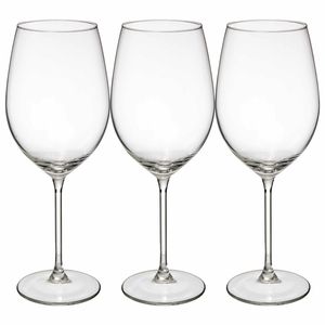 Wijnglazen set Lina - doosje 12x stuks - chique transparant glas - 54 CL