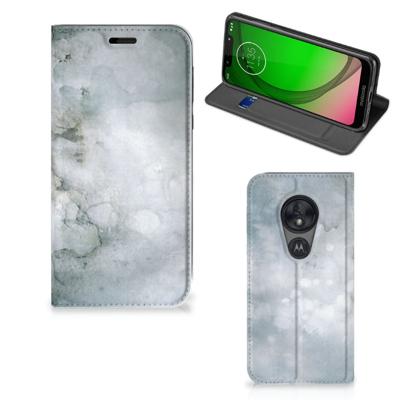 Bookcase Motorola Moto G7 Play Painting Grey Bookcase Motorola Moto G7 Play Painting Grey