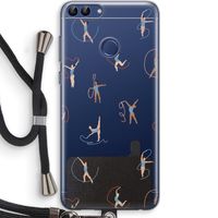 Dancing #3: Huawei P Smart (2018) Transparant Hoesje met koord