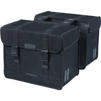 BASIL Dubbele fietstas kavan eco classic 58 liter 37 x 24 x 33 cm - zwart