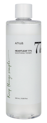 Anua Heartleaf 77% Soothing Toner 500 ml