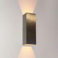 Wandlamp Artdelight Vegas 2 Lichts Large LED 2700K Dimbaar Aluminium