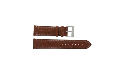Horlogeband Nautica A29507G / N22505G Leder Bruin 22mm