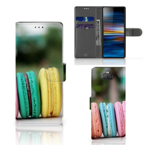 Sony Xperia 10 Book Cover Macarons