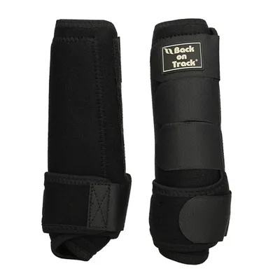 Peesbeschermers Back On Track Supreme, S in zwart Peesbeschermers Back On Track Supreme, S in zwart