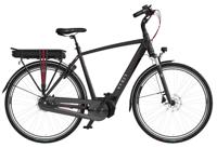 Vyber Ride E1 378Wh 28 Inch 61 cm Heren 7V Hydraulische schijfrem Zwartglans/Rood