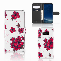 Samsung Galaxy S8 Hoesje Blossom Red