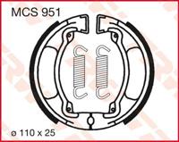 TRW Remschoenen, remblokken en voor de moto, MCS951
