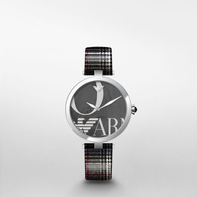 Horlogeband Armani AR11333 Nylon/perlon Multicolor