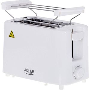 Top Choice - Broodrooster - toaster - Wit - 1000 Watt