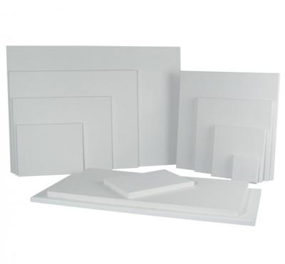 Handbespannen canvas schildersdoek - 50 x 70 cm - wit - schilderijen maken