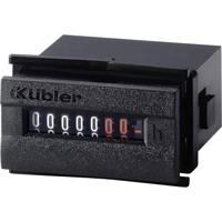 Kübler Automation 129396 3,245,201,075 Kübler H37.5 bedrijfsurenteller/tijdteller met DIN-afmetingen, 48x24, 187-264 V AC/50 Hz