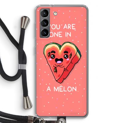 One In A Melon: Samsung Galaxy S21 Transparant Hoesje met koord