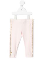 Aigner Kids legging à imprimé chaine - Rose - thumbnail