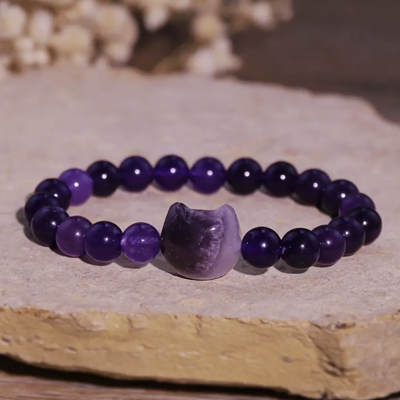 Amethist poes armband - nieuw3 - Spiritueelboek.nl