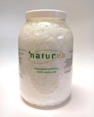Naturea magnesium vlokken in pot - 2 kg