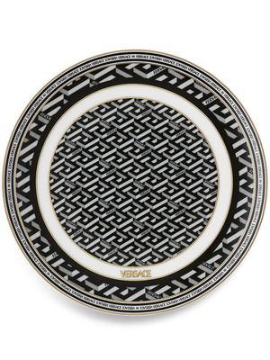 Versace assiette La Greca Signature - Noir