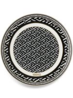 Versace assiette La Greca Signature - Noir - thumbnail