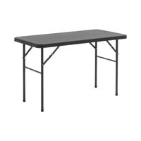 Opvouwbare tafel - 0 x 0 x 0 cm - binnen/buiten - zwart