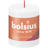 Bolsius kaars rustiek 7x8 cm cloudy wit