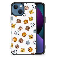 Back Case voor Apple iPhone 13 Dieren Emojis