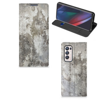 OPPO Find X3 Neo Standcase Beton Print