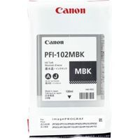 Canon PFI-102MBK inktcartridge Origineel Mat Zwart - thumbnail