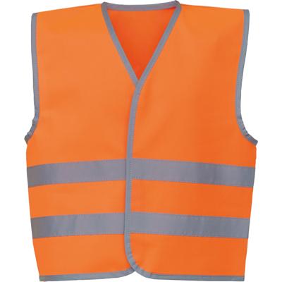 Veiligheidshesje / vestje voor kinderen - oranje - maat L - met reflectie - reflectievest Veiligheidshesje / vestje voor kinderen - oranje - maat L - met reflectie - reflectievest