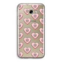 Chicks before dicks: Samsung Galaxy A5 (2017) Transparant Hoesje