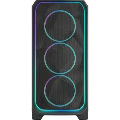 ATX Semi-toren doos Fractal Design FD-C-MES3X-03 Zwart