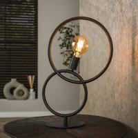 LifestyleFurn Tafellamp 'Davion' 1-lamps, Artic Black finish