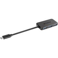 Transcend HUB2C USB 3.2 Gen 1 (3.1 Gen 1) Type-C Zwart - thumbnail