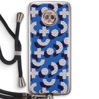 8-bit N°5: Motorola Moto G6 Transparant Hoesje met koord