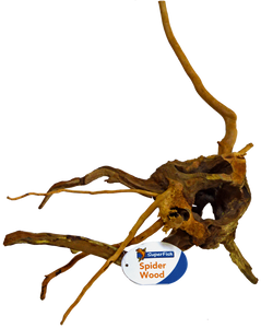 Superfish Spiderwood Small - Goudbruin Azalea Hout voor Aquarium Decoratie