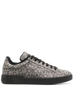 Dolce & Gabbana baskets Portofino en jacquard - Noir - thumbnail