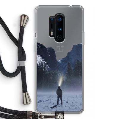 Wanderlust: OnePlus 8 Pro Transparant Hoesje met koord