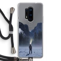Wanderlust: OnePlus 8 Pro Transparant Hoesje met koord