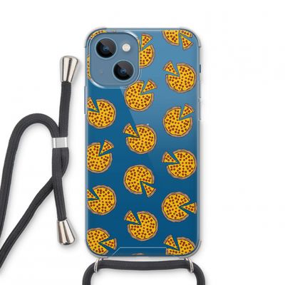 You Had Me At Pizza: iPhone 13 mini Transparant Hoesje met koord