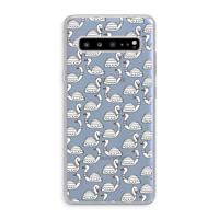 Zwanen: Samsung Galaxy S10 5G Transparant Hoesje