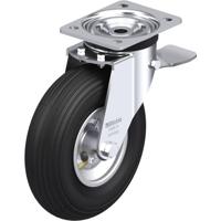 Blickle L-P 220R-ST Zwenkwiel met rem Wieldiameter: 220 mm Draagvermogen (max.): 100 kg 1 stuk(s)