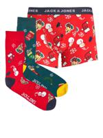 Jack & Jones Junior Jack & Jones Junior Kerst Boxershorts Jongens JACTOM XMAS Giftbox