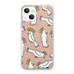 Papegaai: iPhone 13 mini Transparant Hoesje