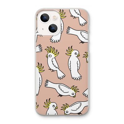 Papegaai: iPhone 13 mini Transparant Hoesje