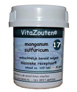 Vitazouten Manganum sulfuricum VitaZout nr. 17